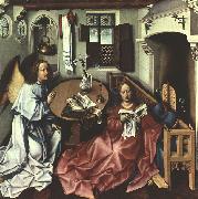 Robert Campin The Annunciation oil